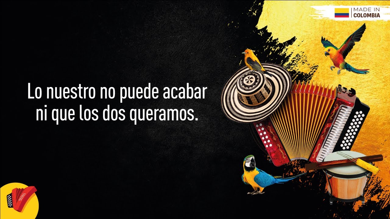 Un Viejo Amor, Los Diablitos, Video Letra - Sentir Vallenato