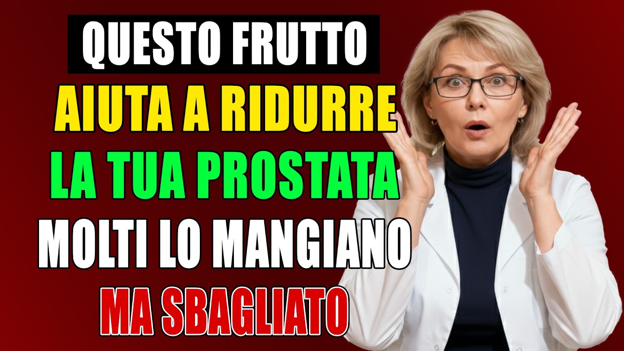 Questo potente frutto riduce la prostata gonfia – la verità che nessuno ti dice