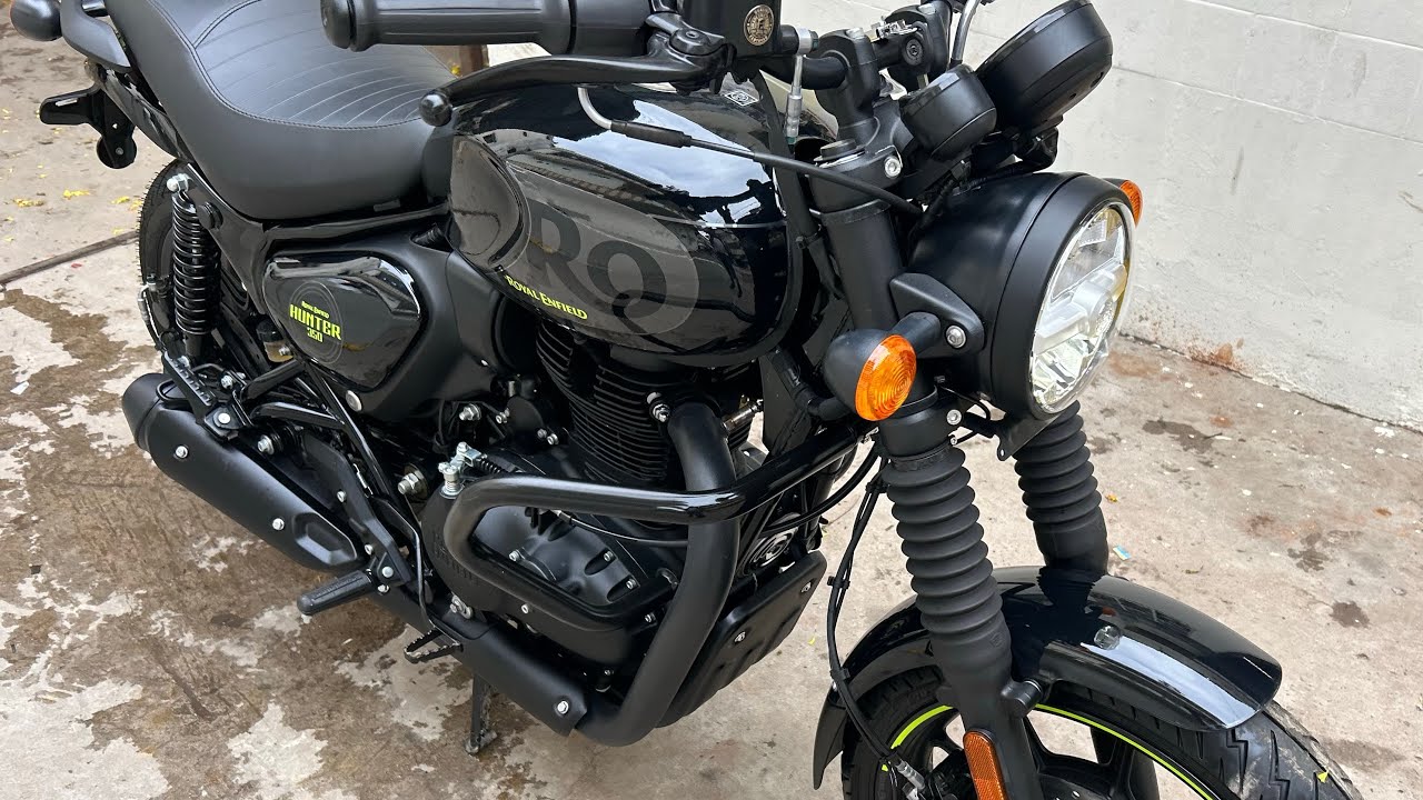 New Royal Enfield Hunter 350 PPF at PSC ￼