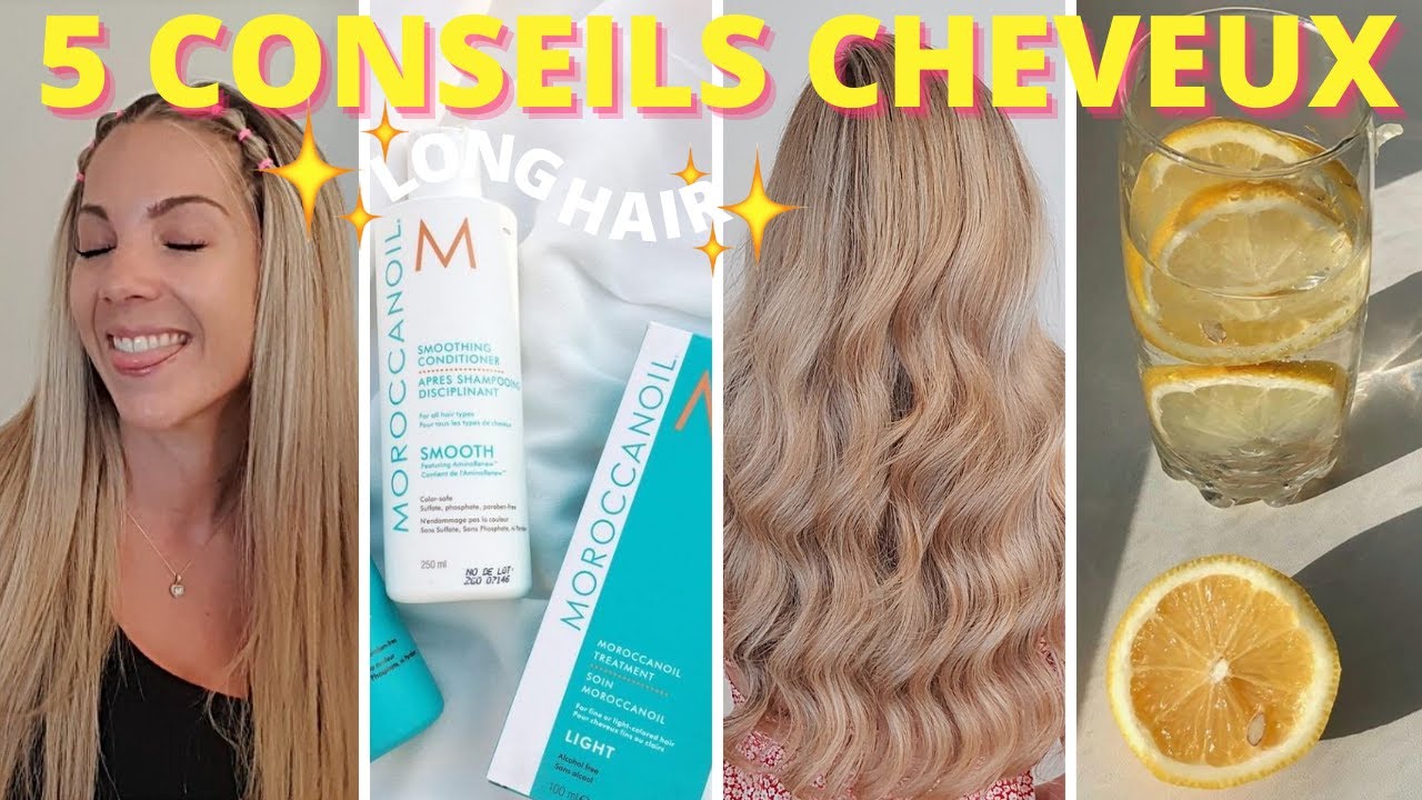 CONSEILS POUR DES CHEVEUX LONGS ✅ Les bonne habitude pour avoir des cheveux long !!