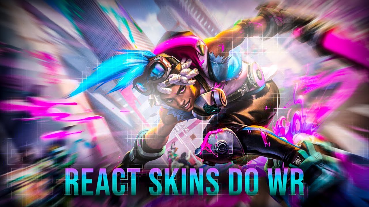 JOGADOR DE LOL DE PC VÊ SKINS EXCLUSIVAS DO WILD RIFT PELA QUINTA VEZ (REACT)
