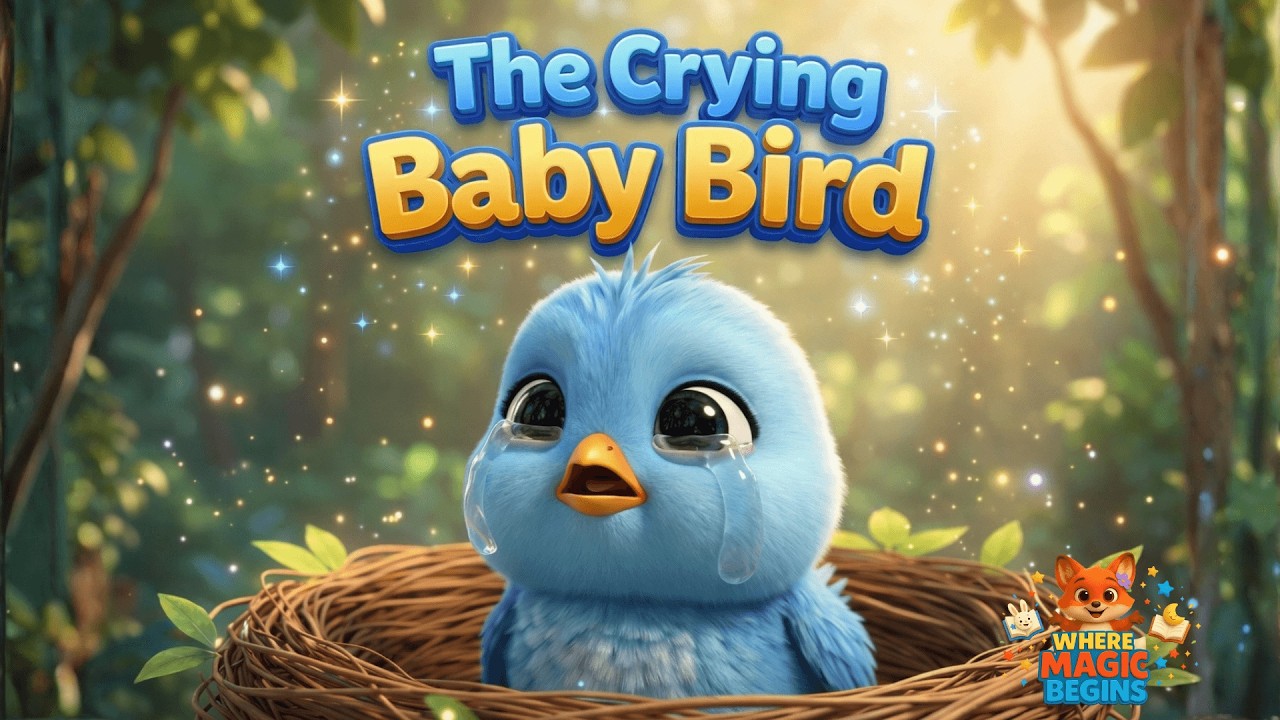 The Crying Baby Bird - Children Story #childrensstory #bedtimestories