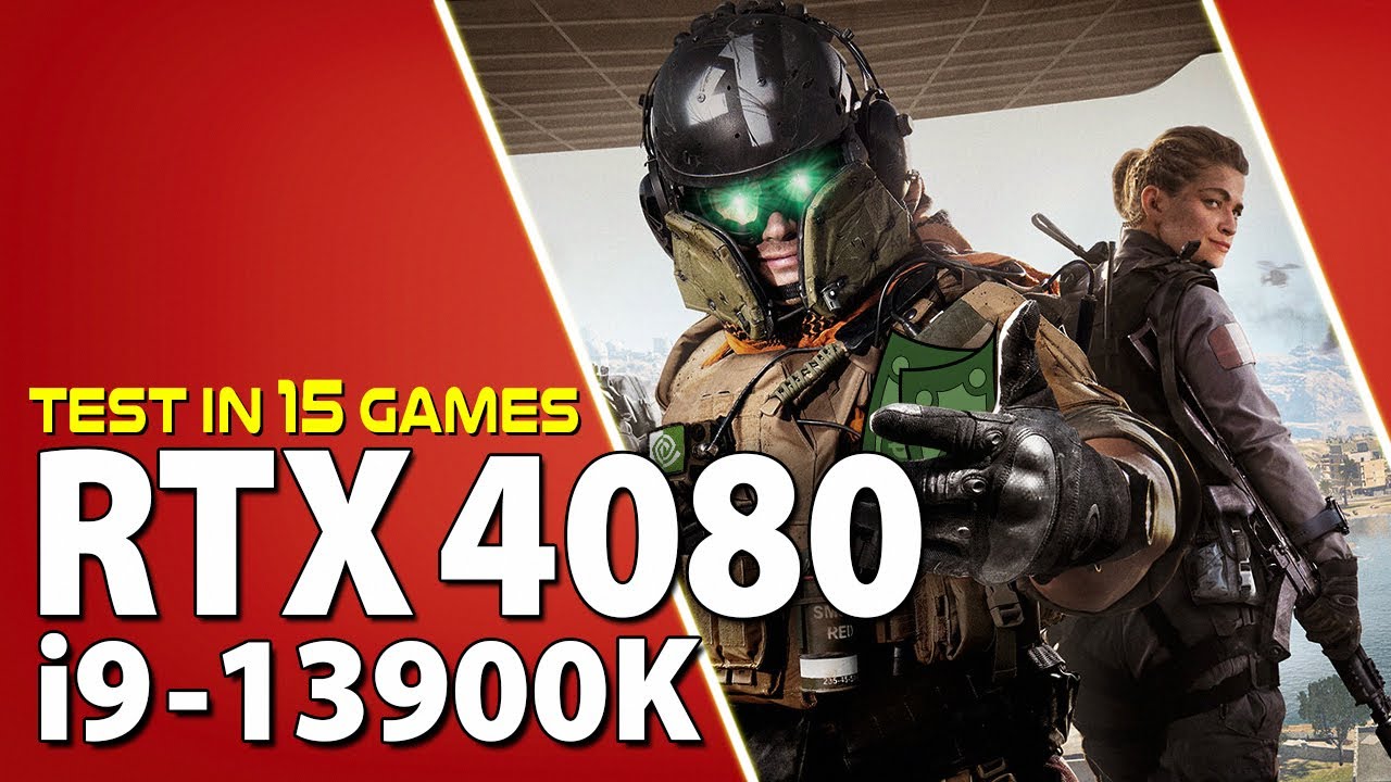RTX 4080 + i9-13900K // Test in 15 Games | 1440p, 4K