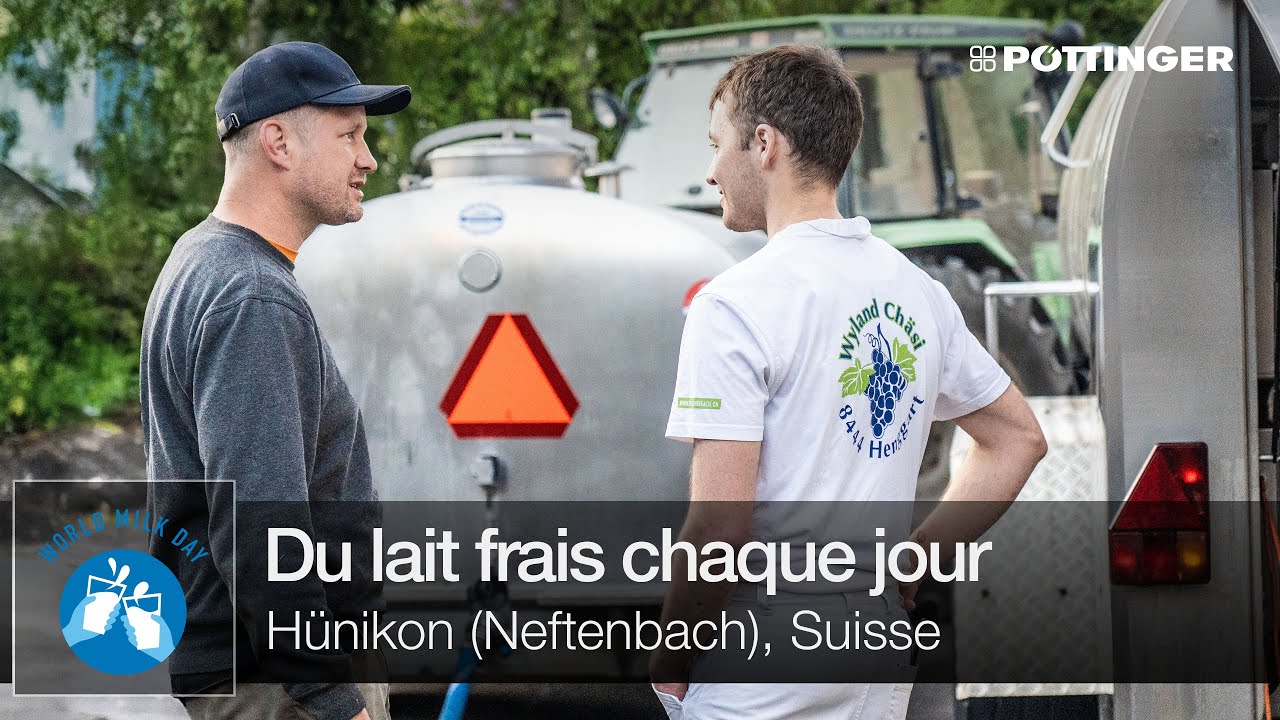 Journée mondiale du lait 2025 – Urs Wegmann et fromagerie Wyland Chäsi Henggart – Suisse – PÖTTINGER