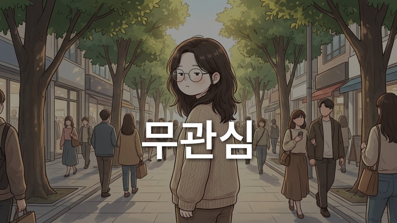 남들은 당신에게 관심 없습니다 | 타인의 시선에서 벗어나는 법