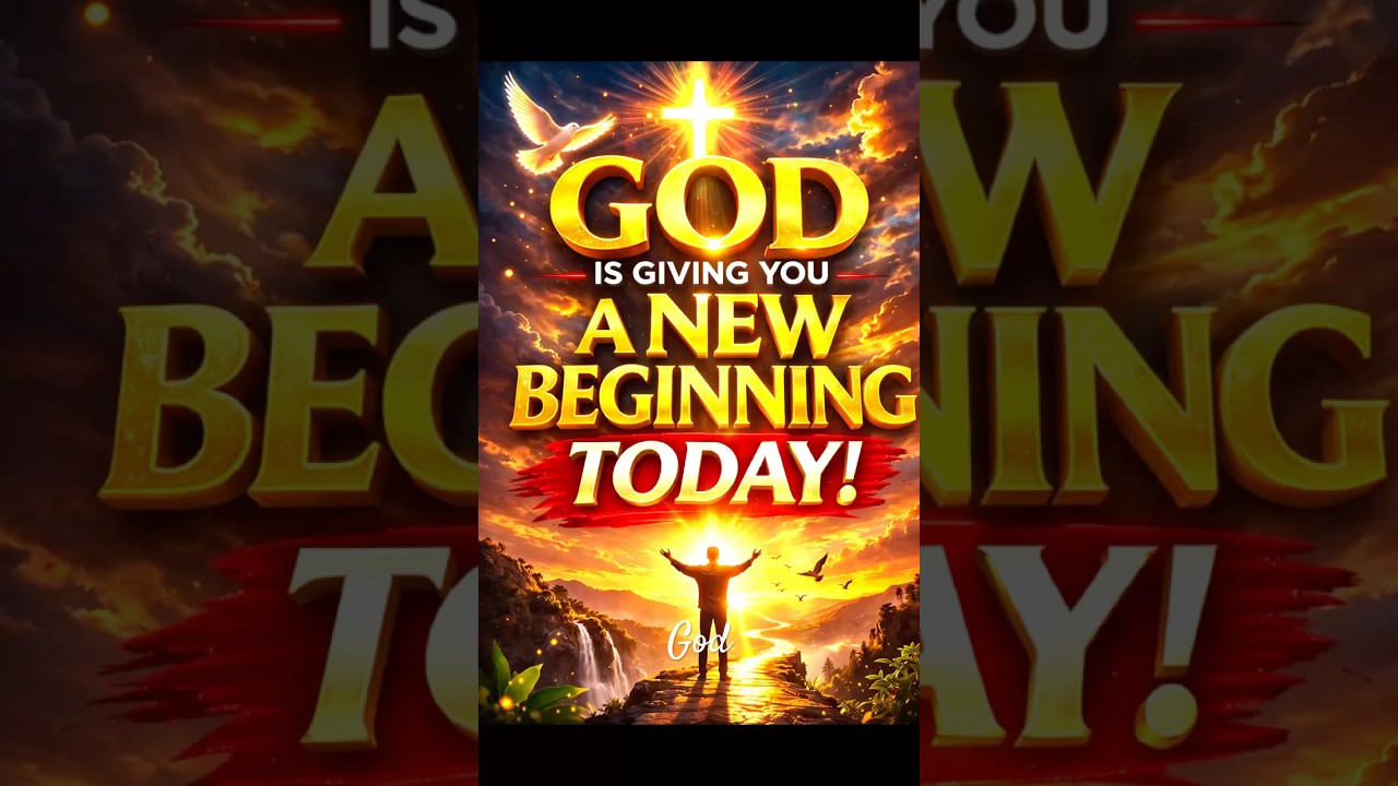 God Is Giving You A New Beginning Today | Powerful Prayer For A Fresh Start