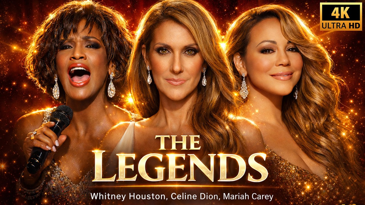Mariah Carey, Celine Dion & Whitney Houston 💖 Best Songs Of World Divas - Legendary Voices #divas