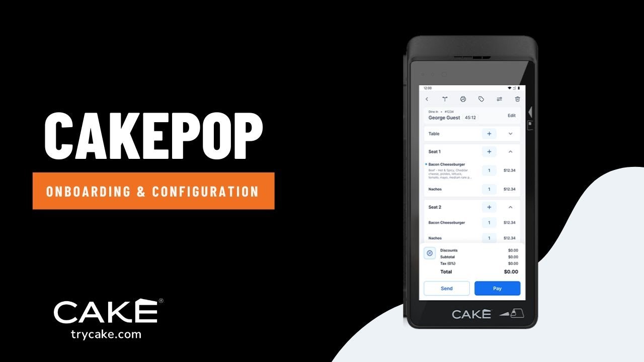 CAKEpop Onboarding & Configuration