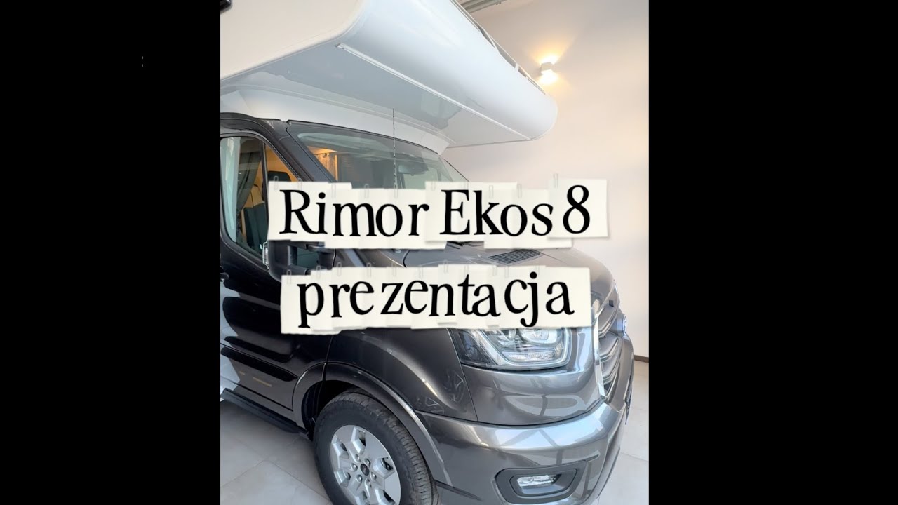 Rimor Ekos 8  kompaktowy kamper alkowa z roku 2025 (Wnętrze, Układ, Dane)