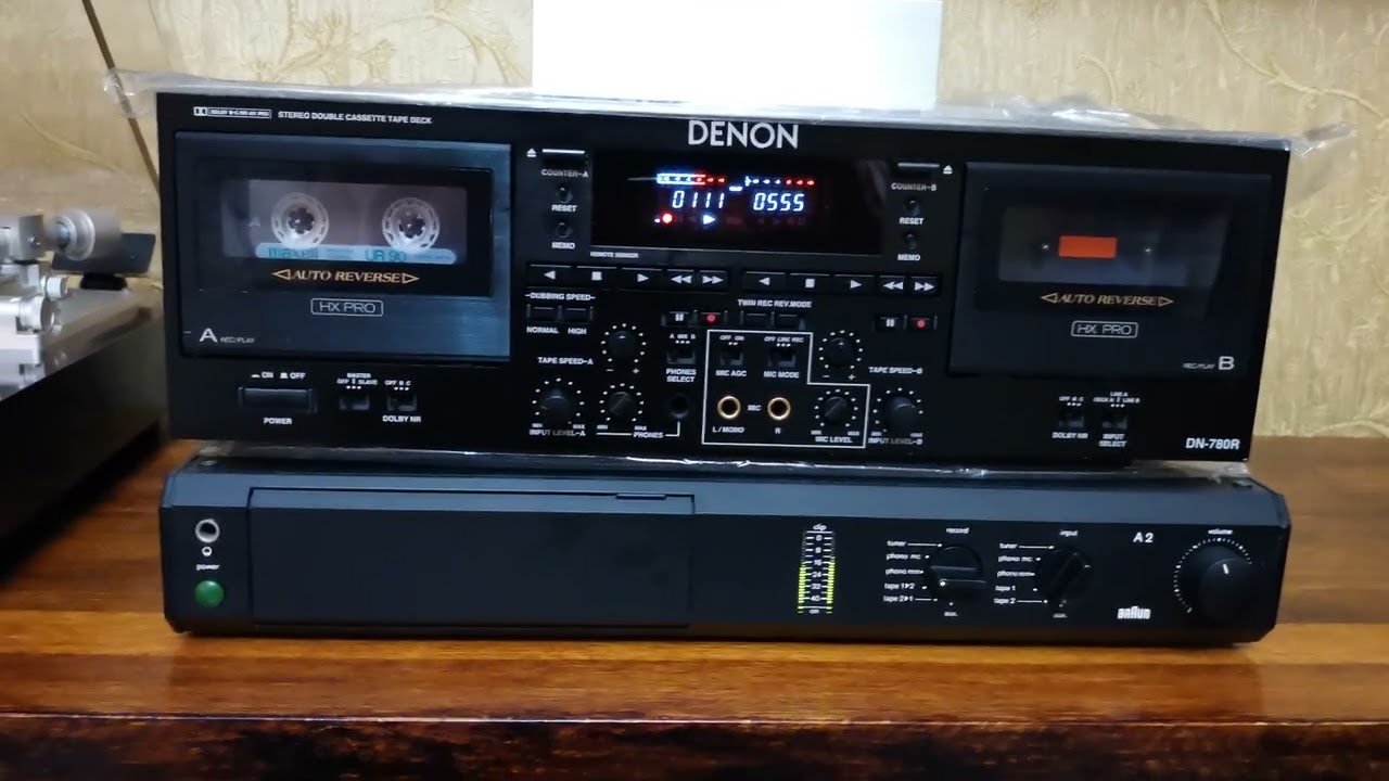 Пишем с винила на профессиональную деку Denon DN-780R.