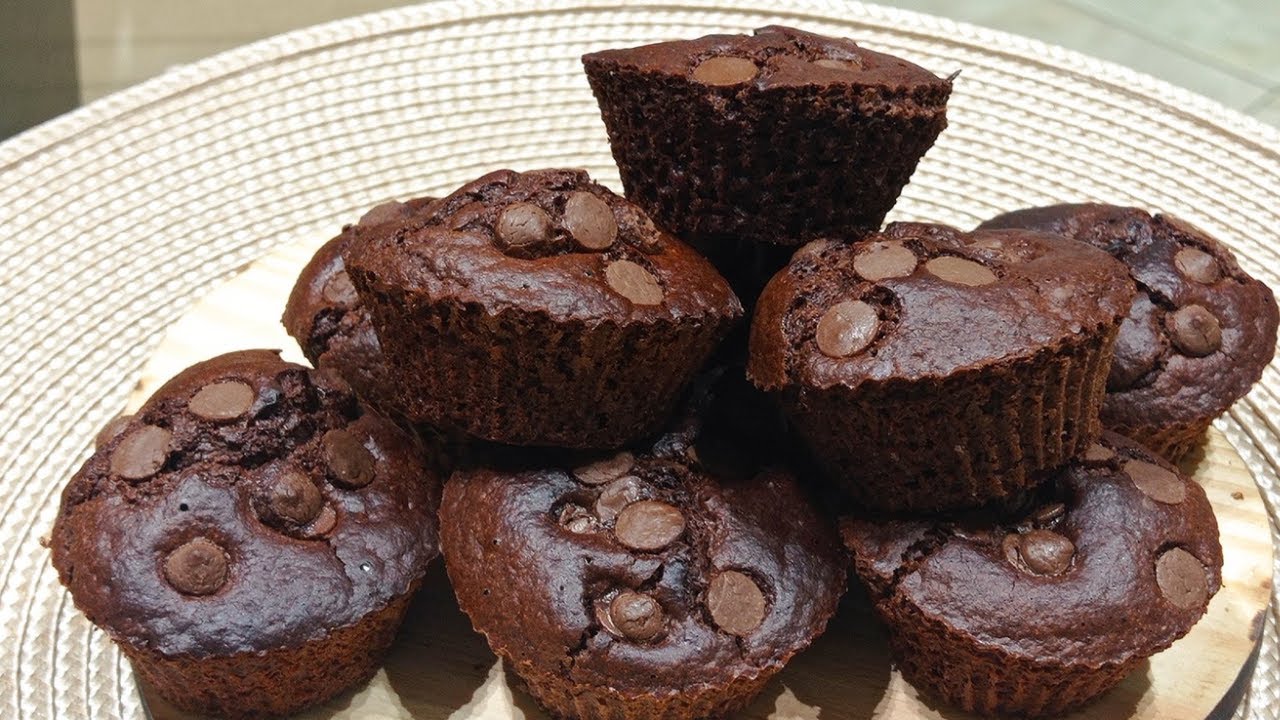 BOLINHO DE CHOCOLATE SAUDÁVEL,PERFEITO PARA A LANCHEIRA DAS CRIANÇAS.
