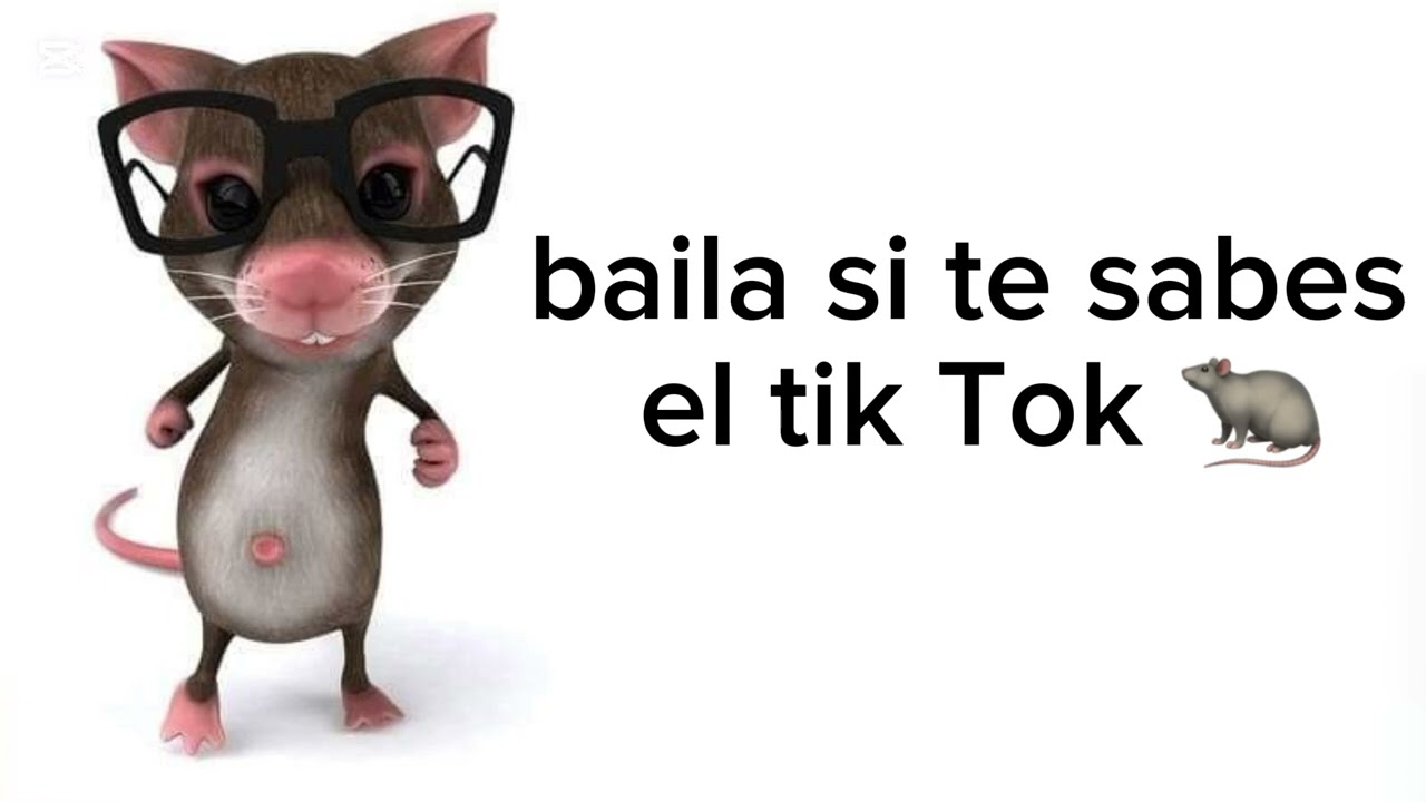 SI TE SABES EL TIKTOK BAILA VERCION RATA 2025 🐀💃🏻🎊🌷❤️😎comenta t nombre el los comentarios te saludo 