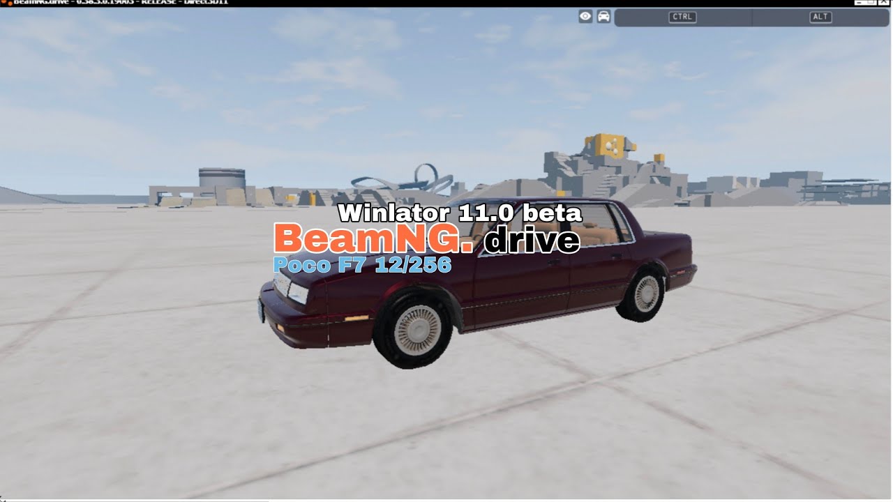 Winlator 11.0 beta Poco f7 BeamNG.drive