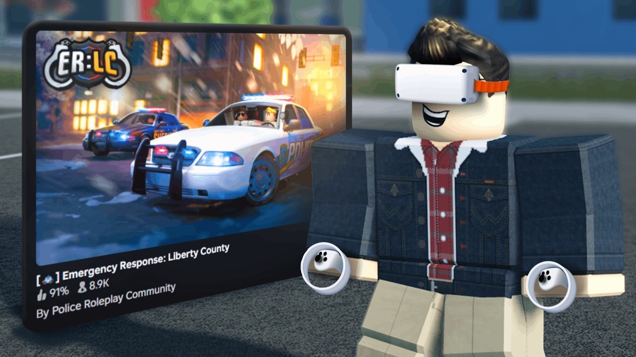 Playing ERLC in VR is wild..