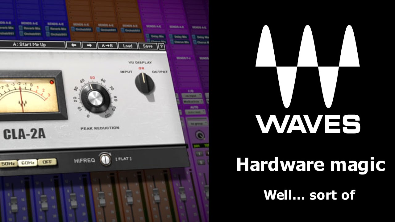 Get the hardware sound with Waves Analog Emulation (or not?)