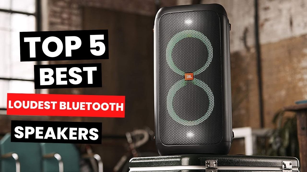 5 of the Best Loudest Bluetooth Speakers in 2023!