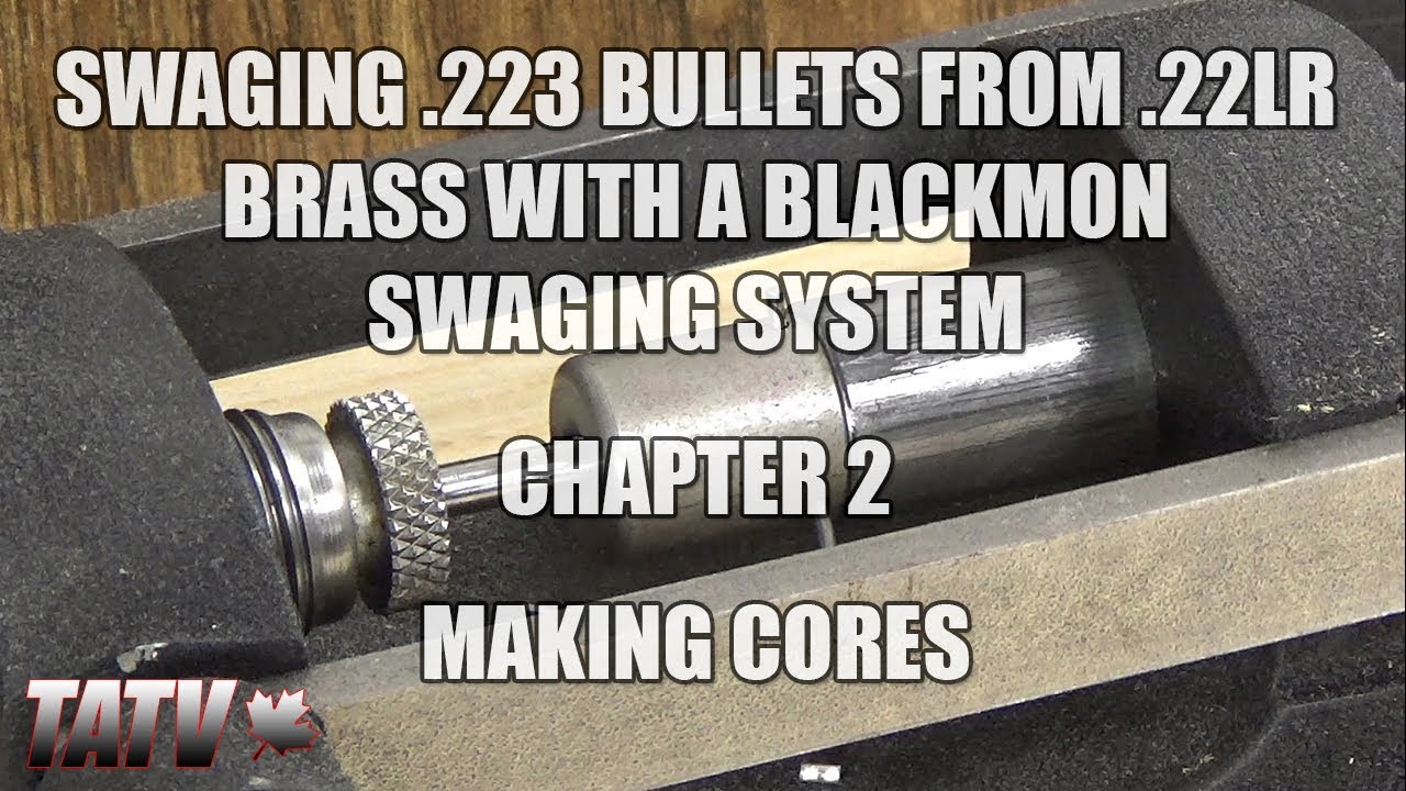 Ковка пуль калибра .223 из латуни .22LR с помощью системы ковки Blackmon. Глава 2. Изготовление с...