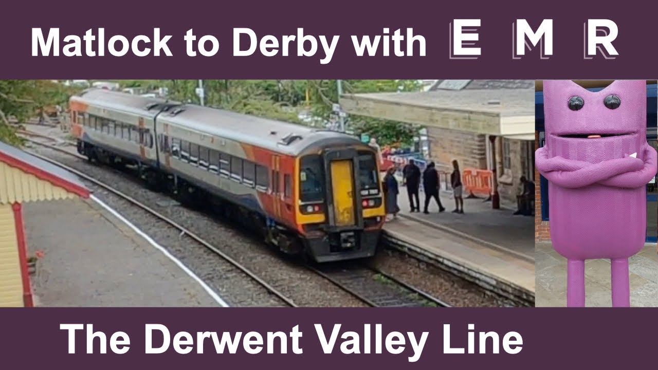Exploring the Derwent Valley line with East Midlands Railway between Matlock and Derby