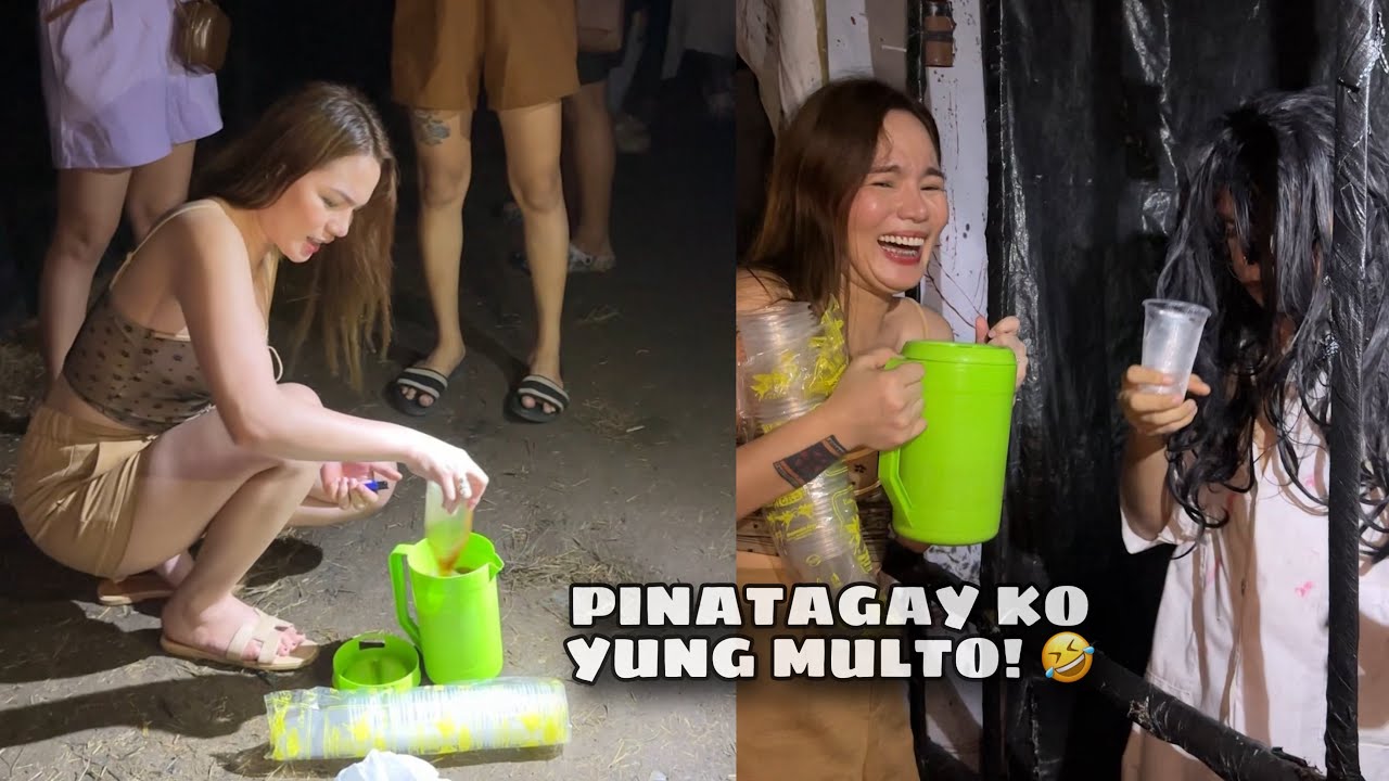 PINATAGAY KO YUNG MGA MULTO SA HORROR HOUSE 👻 | MISS GINBILOG