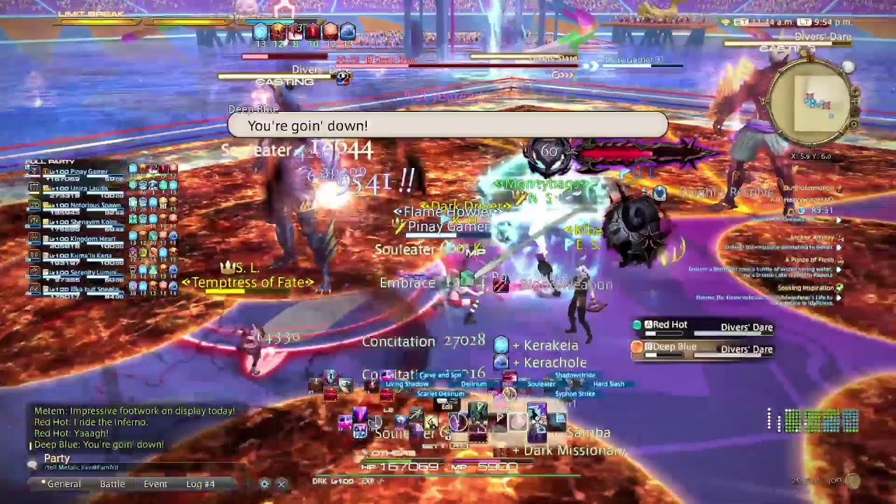 FFXIV - weeklies playin with main atm 😊