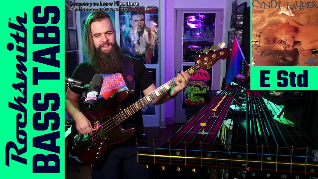 Cyndi Lauper－True Colors｜Bass Tabs [E Standard][Rocksmith]