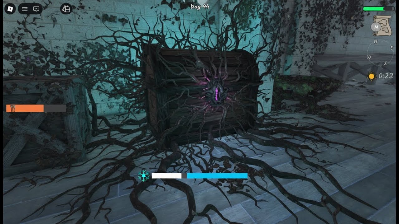 Surviving DAY 100 with a CORRUPTED Chest 😱 | 99 Nights in the Forest (Roblox)