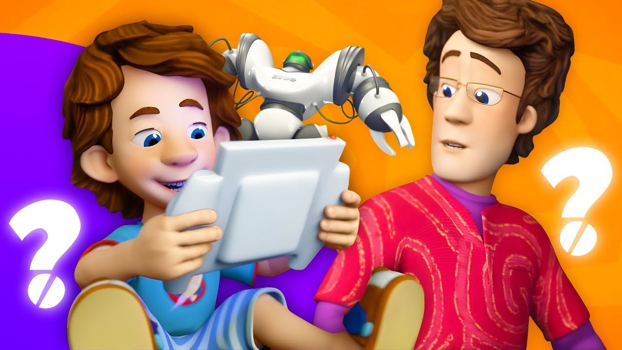 Robot 🤖 | Kreskówki i filmy edukacyjne dla dzieci | Fiksiki