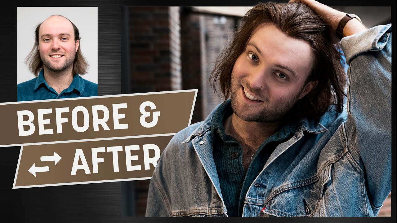 A hairsystem for men with long hair