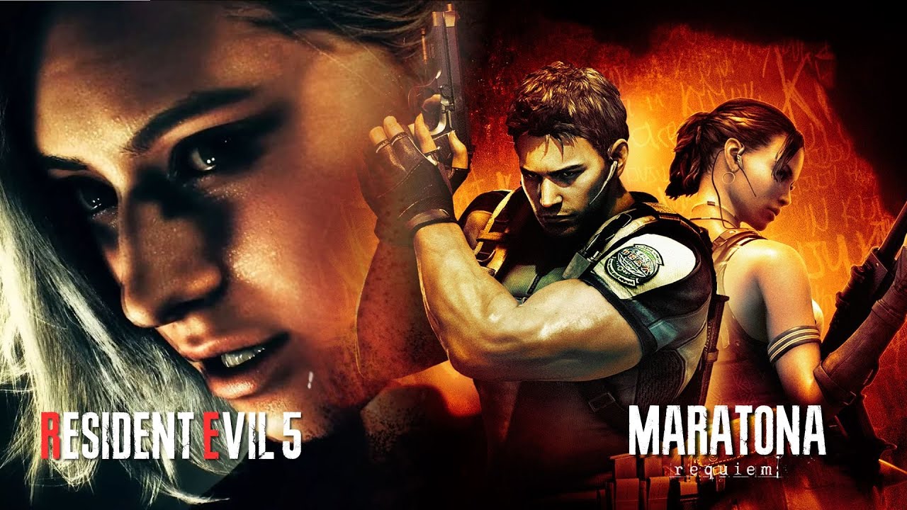 Maratona Requiem: RESIDENT EVIL 5: Desperate Escape + Campanha (Parte  IV)