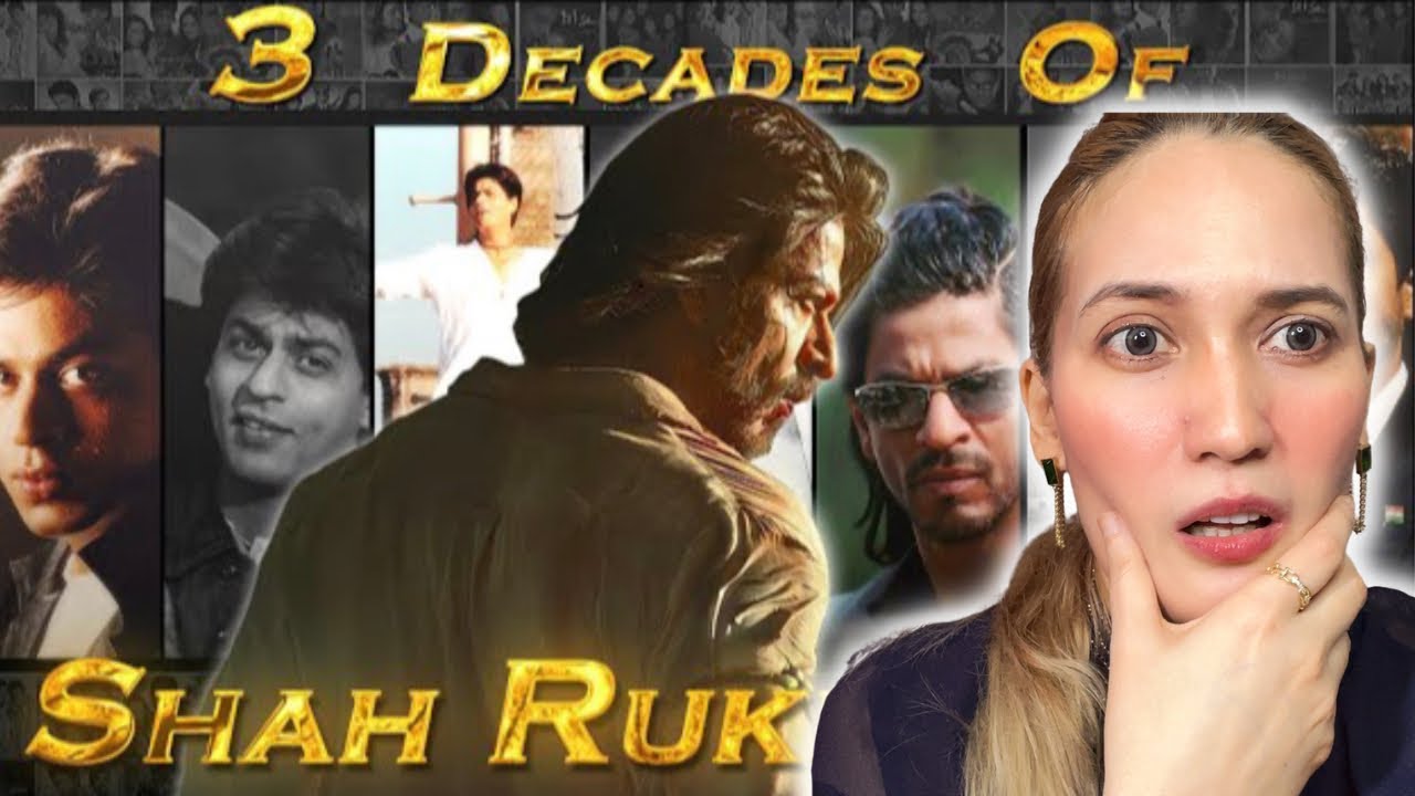 Реакция на 3 десятилетия Шахрукхана | SRK | Дань уважения легенде индийского кино 2022 | 😱