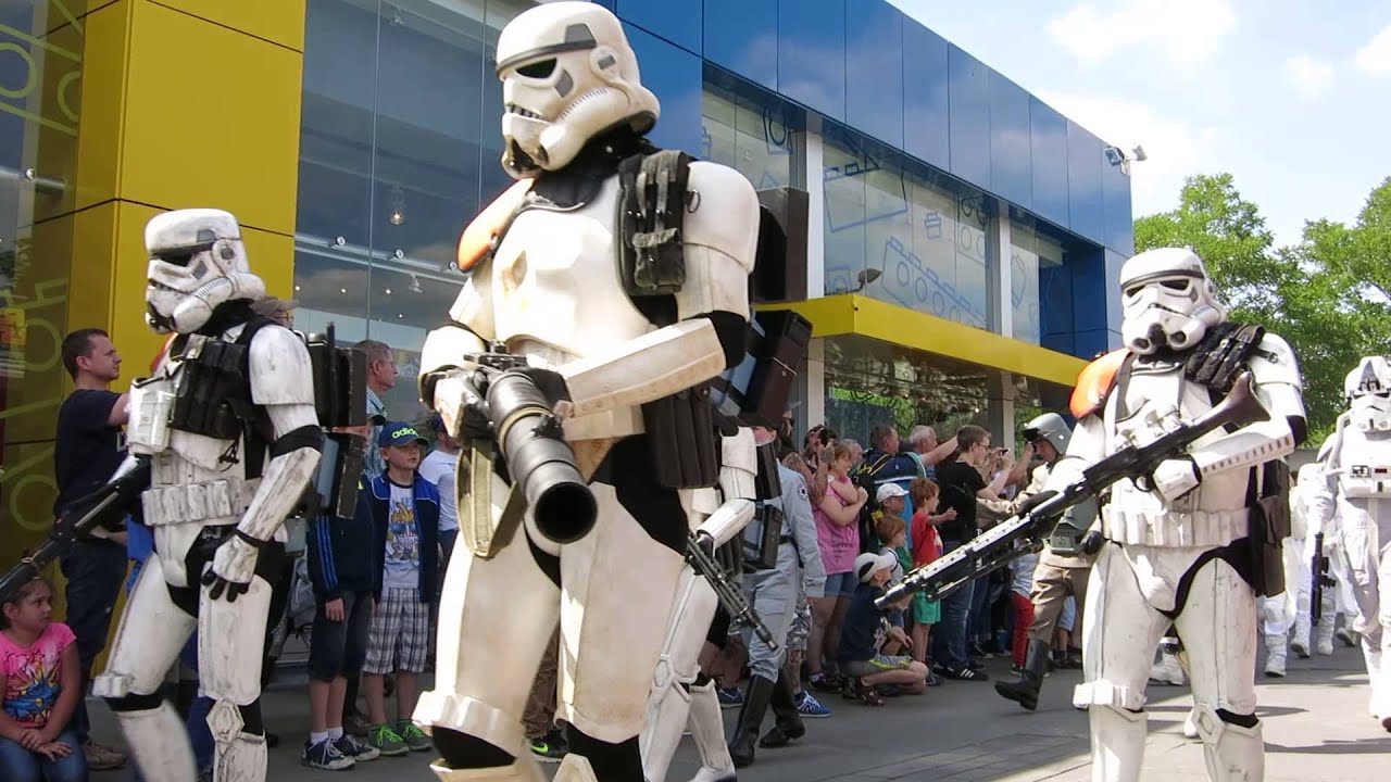 Star Wars Parade Legoland 2014 Germany Deutschland