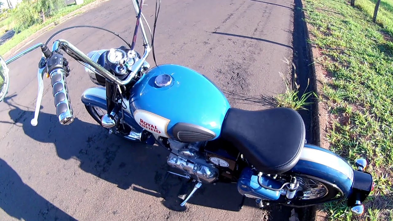 Royal Enfield Classic 500 com Seca Suvaco / Ape Hanger