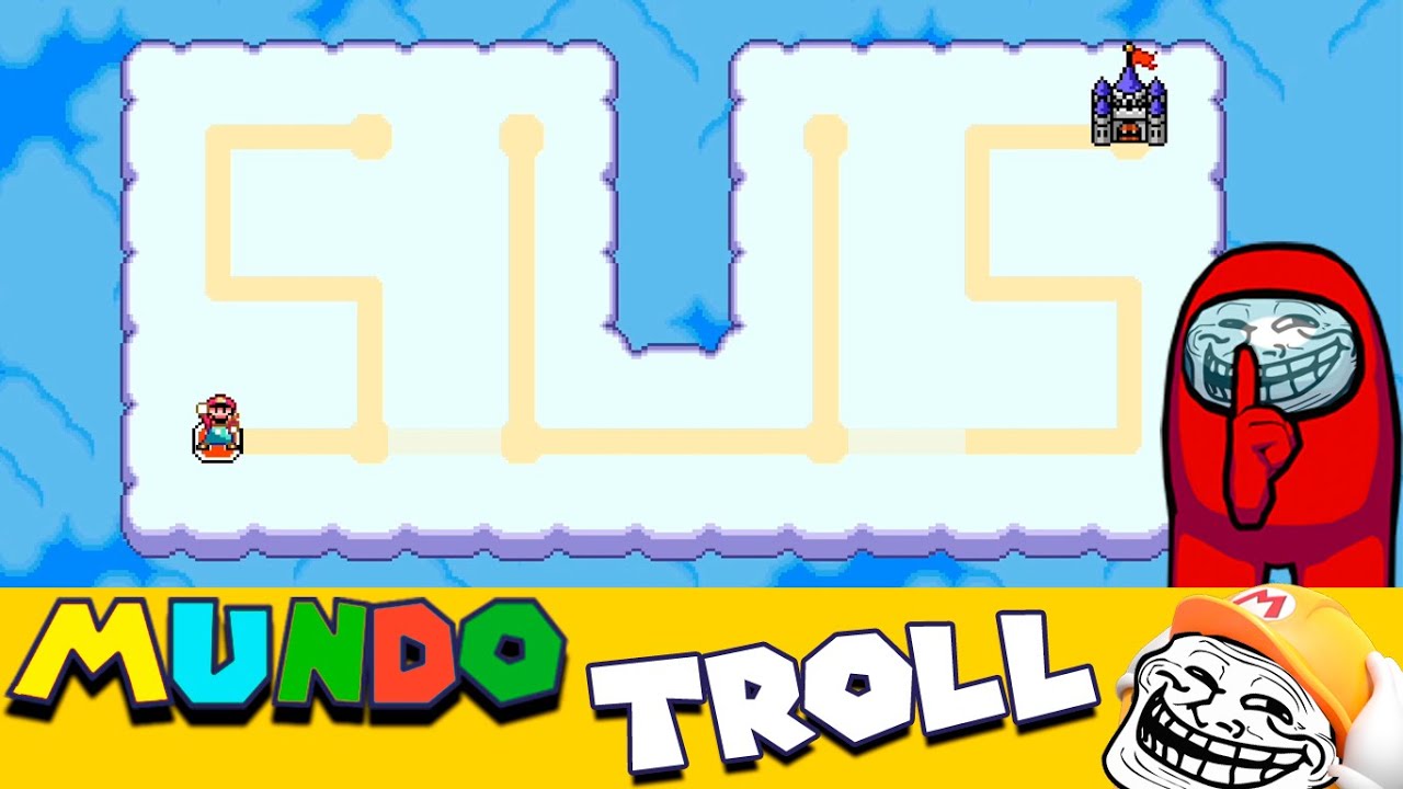 Me TROLLEAN por 2 Horas (Estoy Cansado Jefe) | MUNDO MEGA TROLL (2/2) - SMM2 - ZetaSSJ