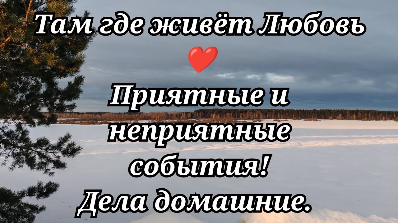 #93 Приятные и неприятные события. Дела домашние. 