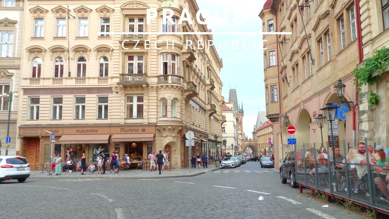 Prague | Czechia | CZ | 2022 | driving tour | evening