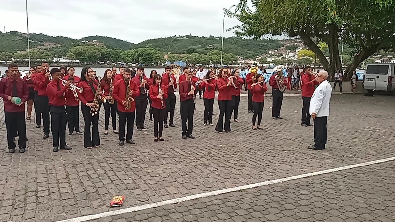 Encontro de Filarm&ocirc;nicas de S&atilde;o Felix Bahia - Dobrado Cristo Redentor, 2 Cora&ccedil;&otilde;es.