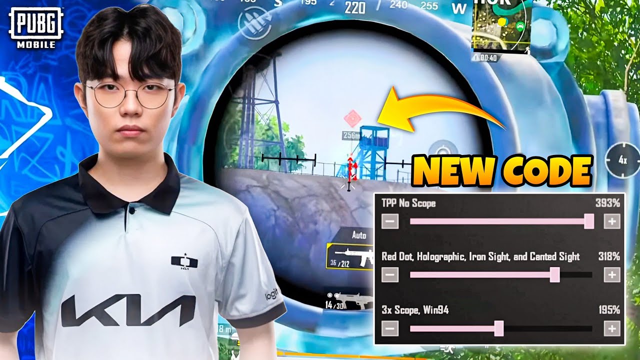 INV OSAL 🤯 New Sensitivity Code 🎯 Zero Recoil + Control Code| BGMI/PUBG 2026