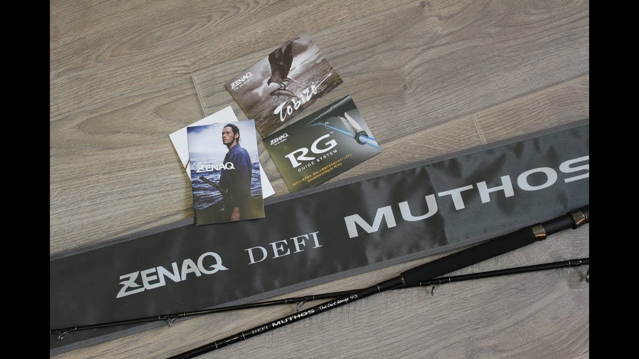 Распаковка спиннинга Zenaq Defi Muthos The Out Range 93 KWSG  по заказу Fmagazin