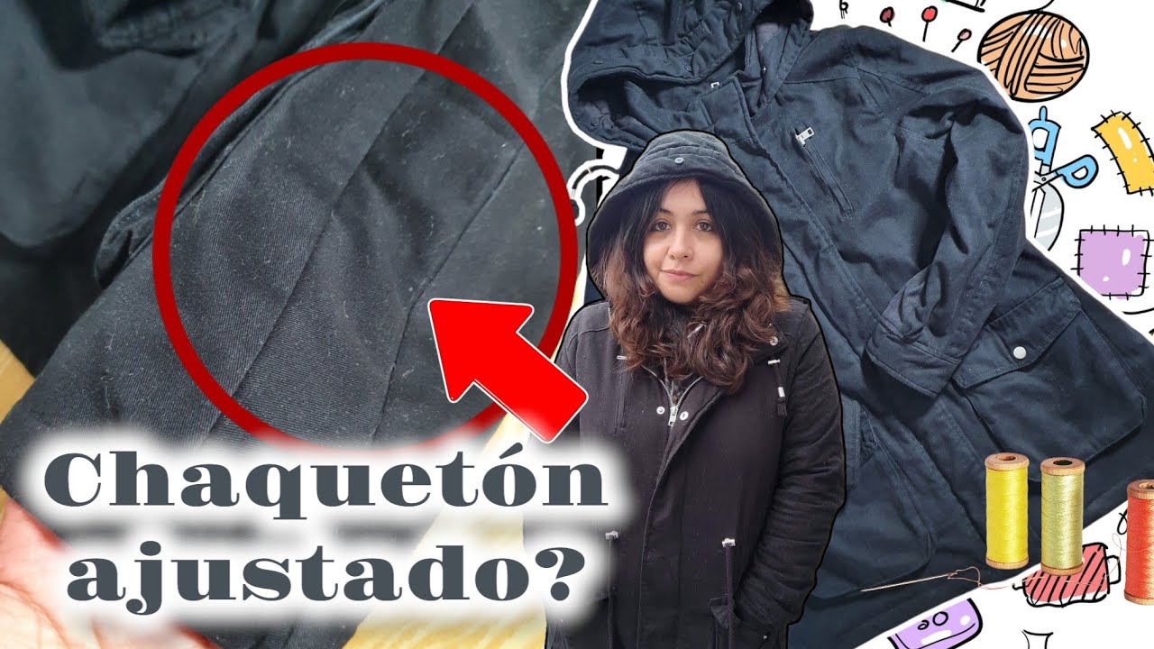 Aprovecha el largo de tu chaquetón para agrandarlo 🧵✂️