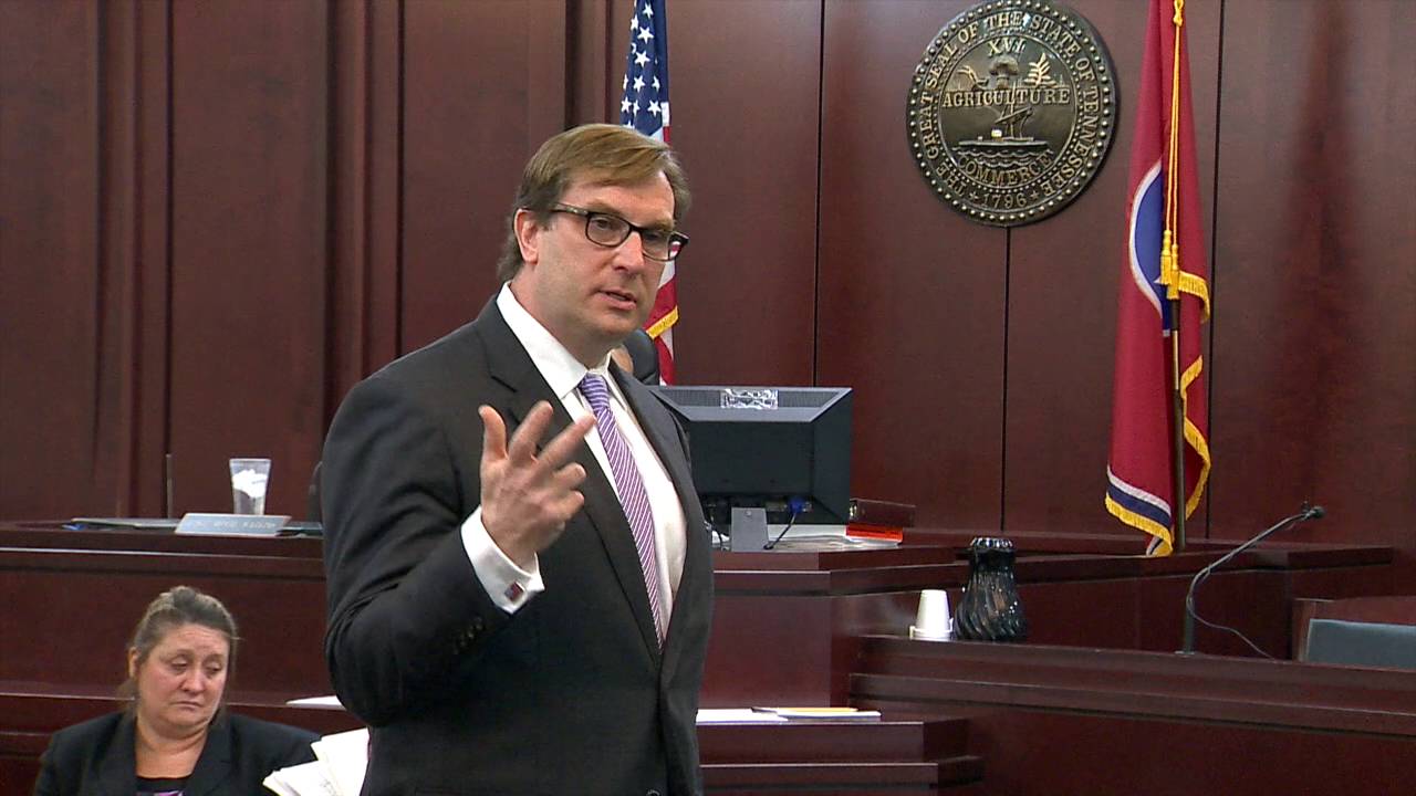 Defense lawyer Worrick Robinson delivers closing arguments in Vandy rape case