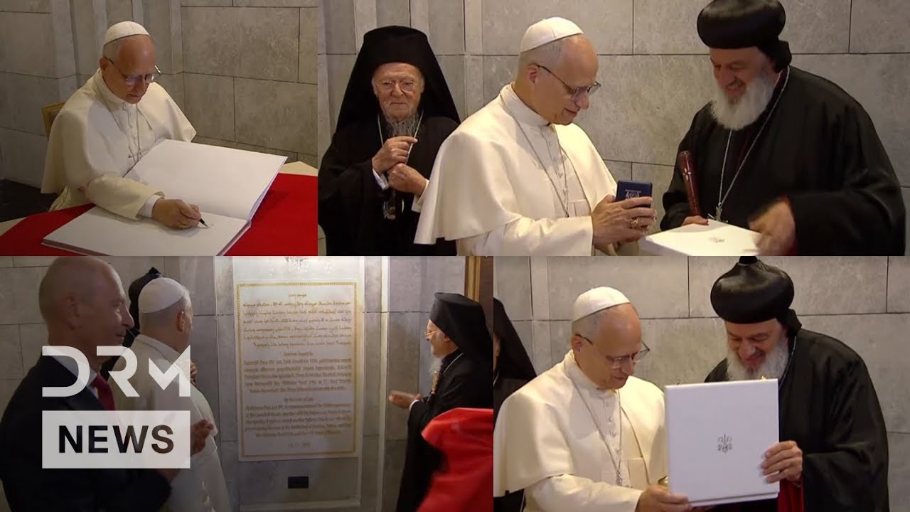 FULL CEREMONY: Pope Leo XIV and Patriarch Bartholomew Seal Historic Catholic–Orthodox Pact | AK1B