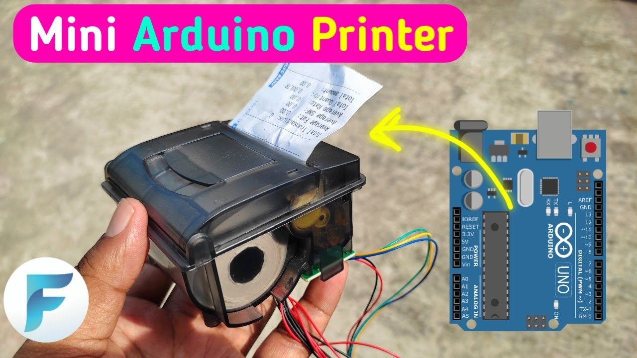 Arduino mini-Printer Project!!