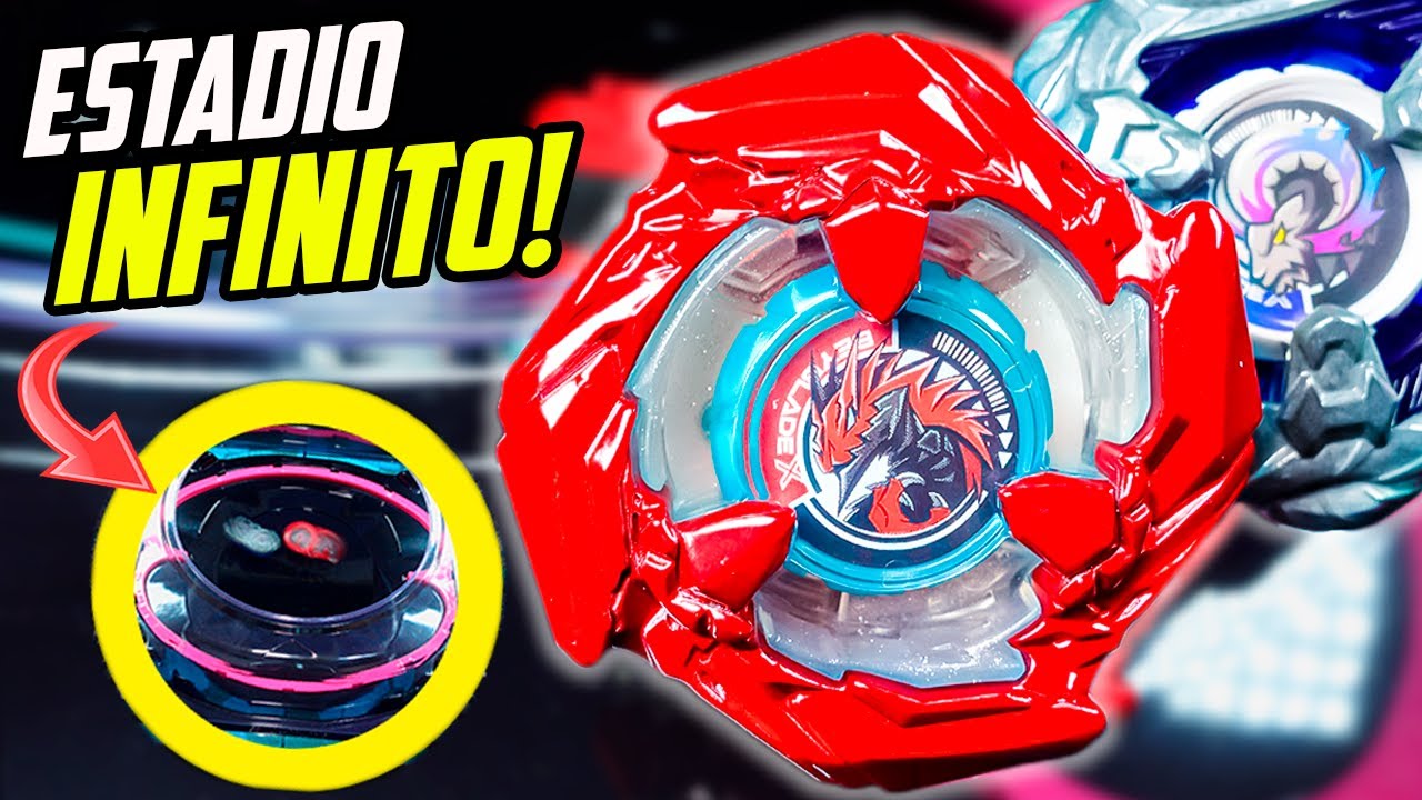 😳 ¡ES UNA LOCURA TOTAL! Unboxing y Review del NUEVO BX-46 Infinity Stadium de Beyblade X💥