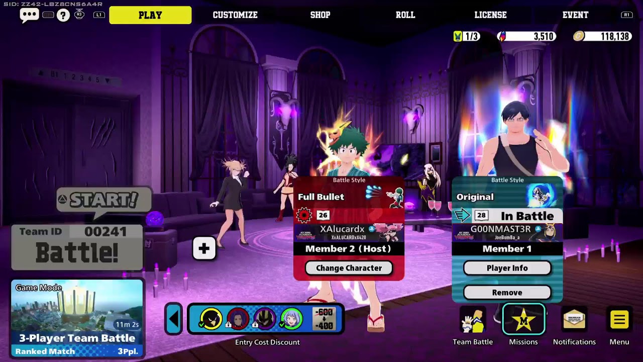 🔴 My Hero Ultra Rumble 💥 Ranking Up & License Grind 💯