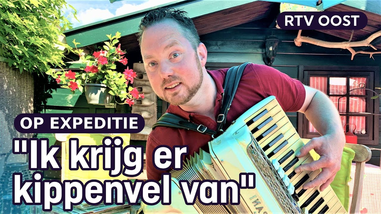 Een goede polka raakt zendpiraat Wouter de Polkaman enorm | RTV Oost