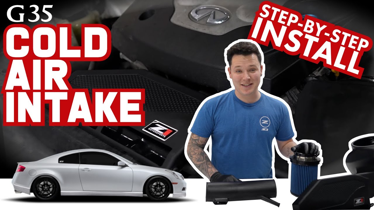 How to install the Z1 Cold Air Intake System for Infiniti 2003-2007 G35
