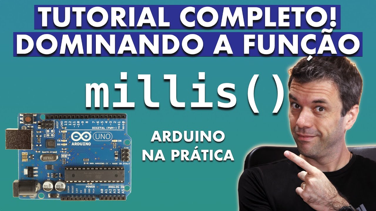 TUTORIAL COMPLETO Funcao Millis Arduino | Como Zerar o Millis | Duas rotinas ao mesmo tempo