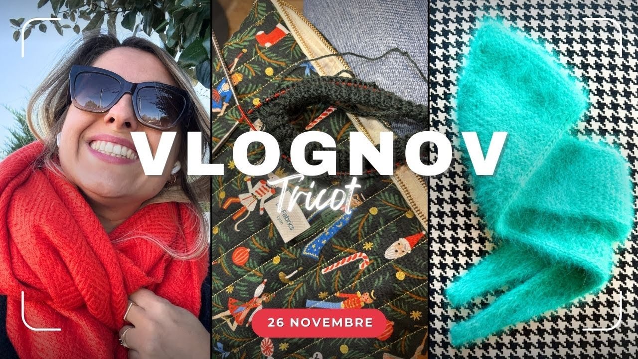 🌙 VlogNovember 15🌙 : 26 Nov, Tricot