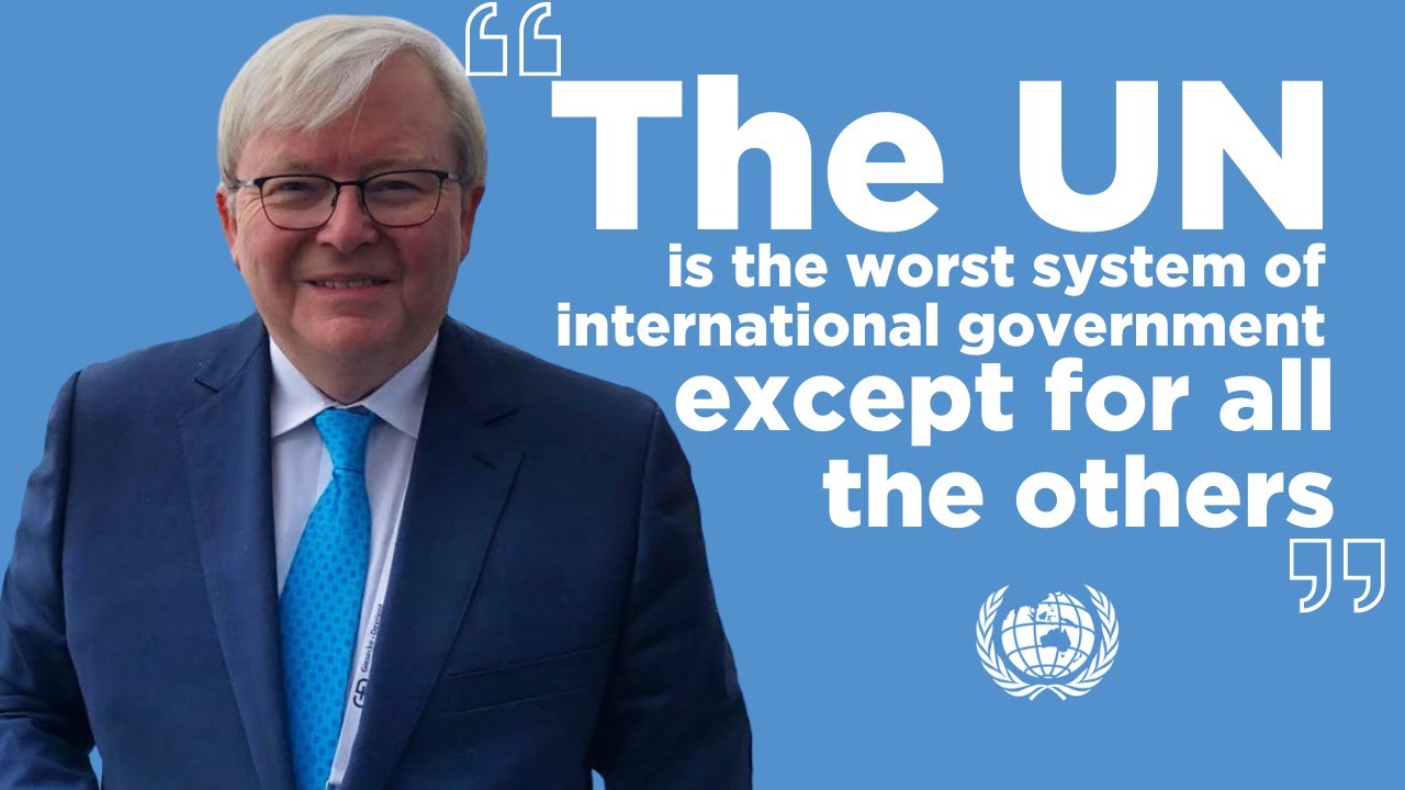 Kevin Rudd on becoming a diplomat & the future of Australia & the UN