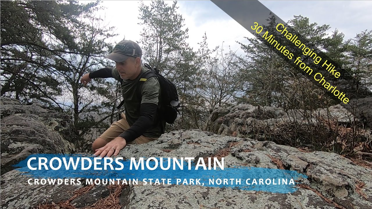 Crowders Mountain | Challenging Hike near Charlotte, North Carolina | Rock Scramble | Hiking Trail
